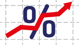 Charge an interest rate of up to 4% per month